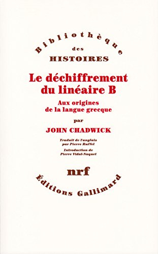 le déchiffrement du linéaire b