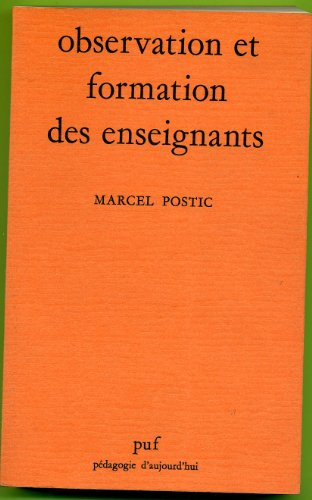 observation et formation des enseignants
