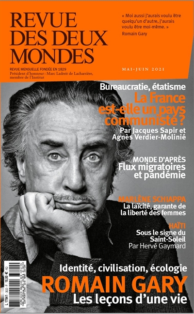 Revue des deux mondes, n° 5 (2021). Romain Gary : identité, civilisation, écologie : les leçons d'un