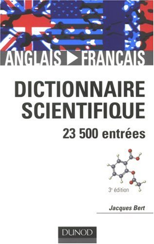 Dictionnaire scientifique anglais-français : 23.500 entrées