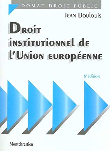Droit institutionnel de l'Union européenne