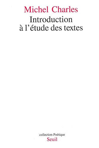 Introduction à l'étude des textes
