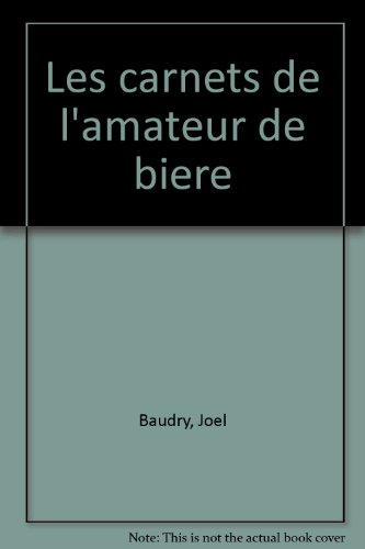les carnets de l'amateur de bière.