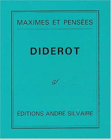 Maximes et pensées