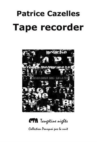 tape recorder