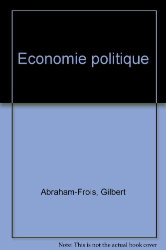 economie politique