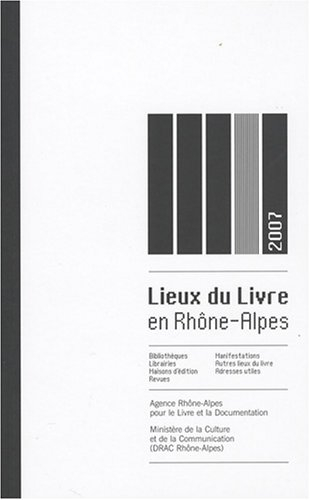 lieux du livre en rhône-alpes