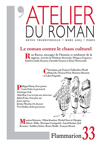 L'atelier du roman N° 33 Mars 2003 : Augusto Roa Bastos
