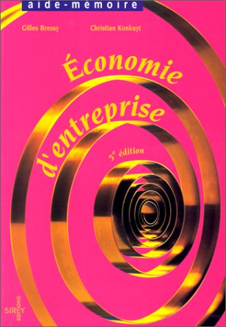 Economie d'entreprise