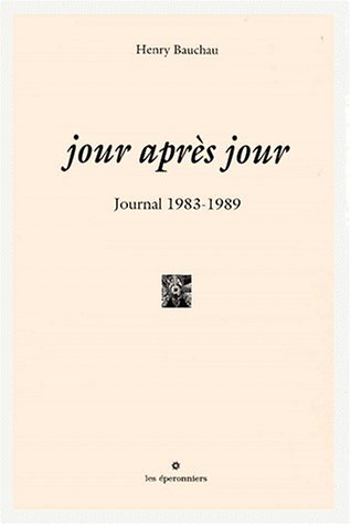 jour après jour : journal 1983-1989