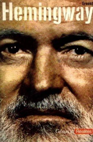 hemingway hachette collection génies et réalites. 1966. in-8 relié. reliure éditeur