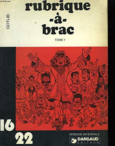 rubrique-à-brac (collection dargaud 16-22)