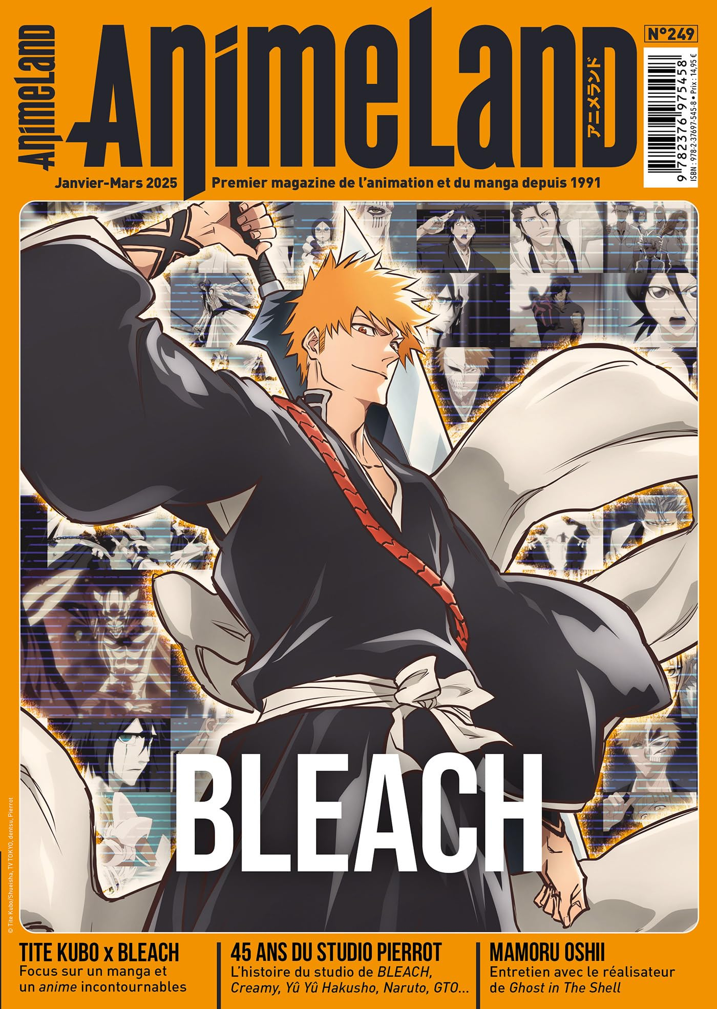 Anime land : le magazine français de l'animation, n° 249. Bleach
