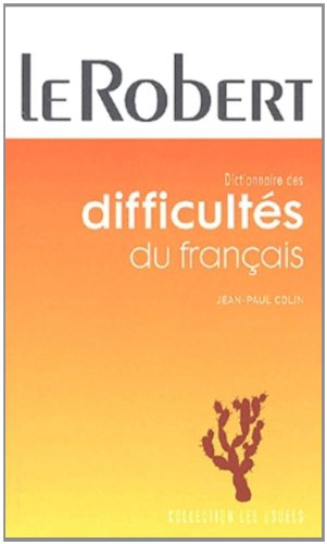 Dictionnaire des difficultés du français