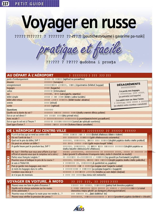 Voyager en russe : pratique et facile