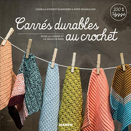 Carrés durables au crochet : pour la cuisine et la salle de bain