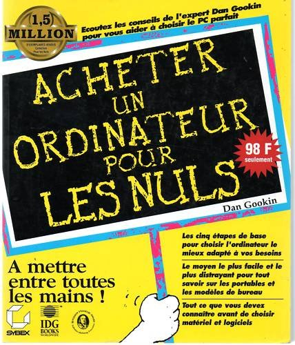 acheter un ordinateur pour les nuls