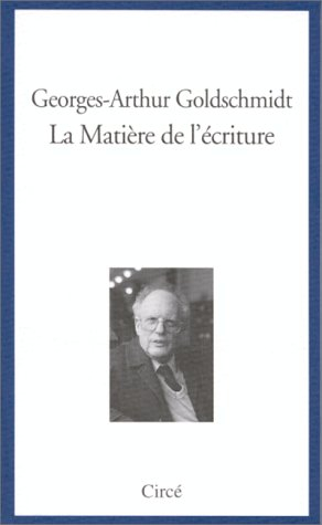 La Matière de l'écriture