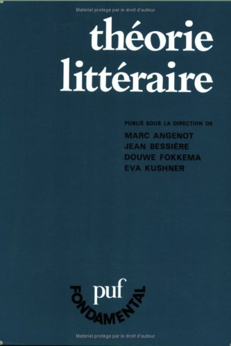 Théorie littéraire : problèmes et perspectives