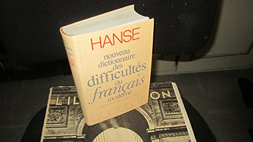 nouveau dictionnaire des difficultés du français moderne