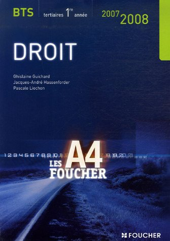 Droit BTS tertiaires 1re année