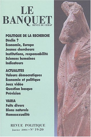 Banquet (Le), n° 19-20. Politique de la recherche