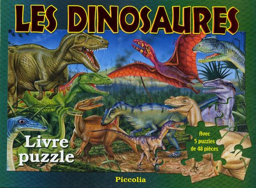 Les dinosaures : livre-puzzle