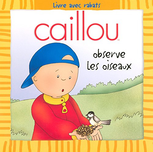 Caillou observe les oiseaux
