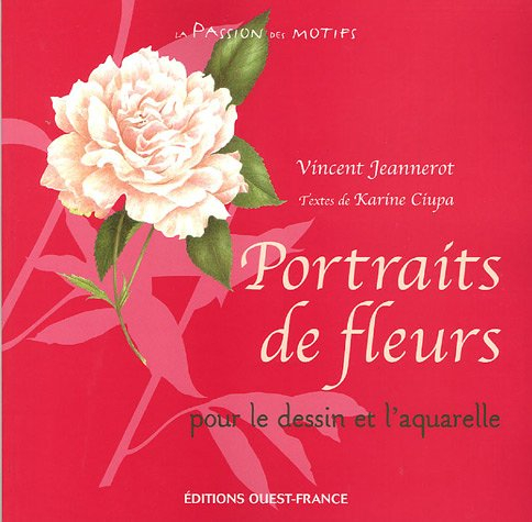 Portraits de fleurs pour le dessin ou l'aquarelle