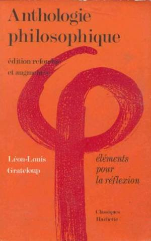 anthologie philosophique