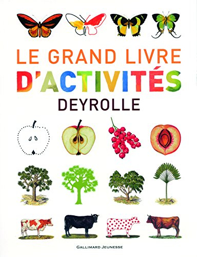 Le grand livre d'activités Deyrolle