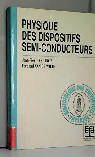 Physique des dispositifs semi-conducteurs