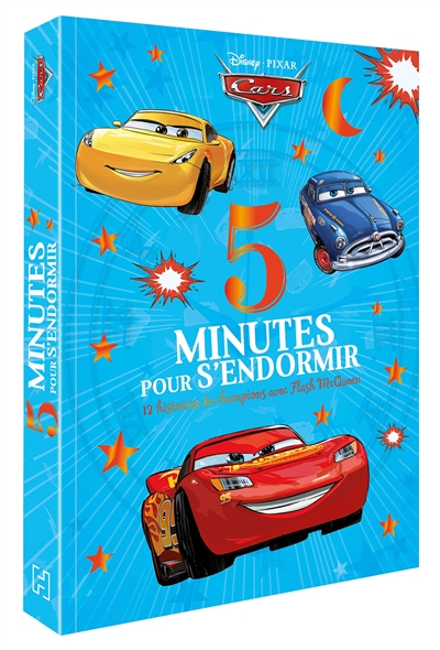 Cars : 5 minutes pour s'endormir : 12 histoires de champions avec Flash McQueen