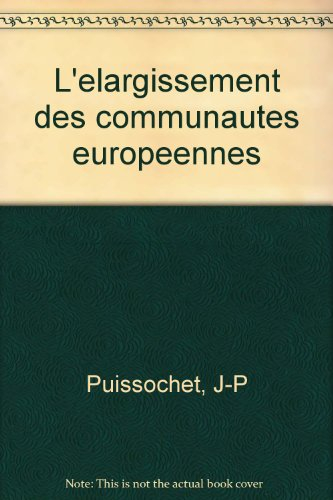 l'elargissement des communautes europeennes