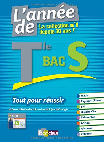 L'année de terminale, bac S : tout pour réussir