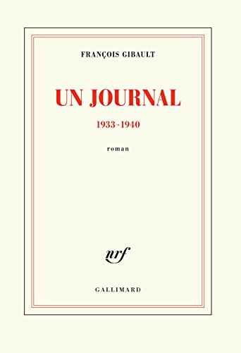 Un journal : 1933-1940
