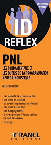 Reflex'PNL : obstacles, objectifs, ressources