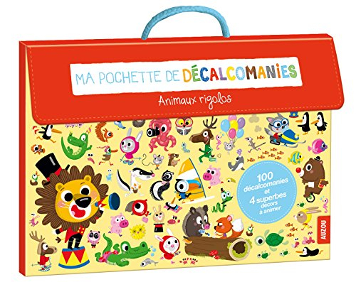 Ma pochette de décalcomanies : animaux rigolos