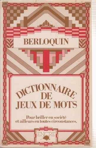 dictionnaire de jeux de mots