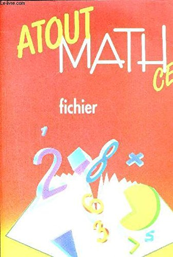 Atout math CE1 : fichier