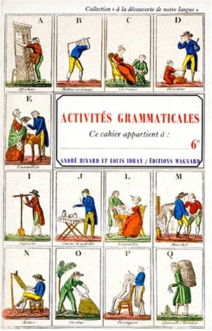 Activités grammaticales : classe de 6e