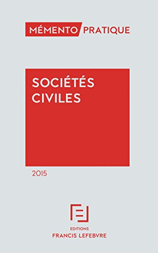Sociétés civiles 2015