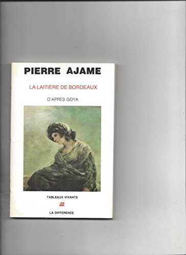 la laitière de bordeaux d'après francesco goya