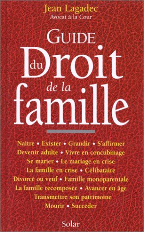 Guide du droit de la famille