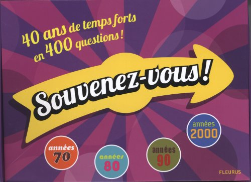 Souvenez-vous : 40 ans de temps forts en 400 questions !