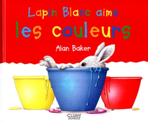 lapin blanc aime les couleurs