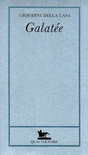 Galatée ou Des manières