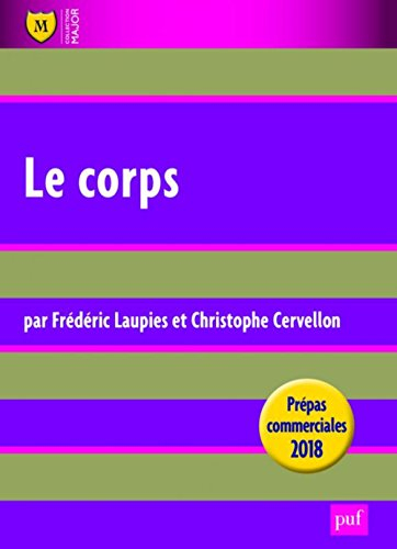 Le corps : prépas commerciales 2018