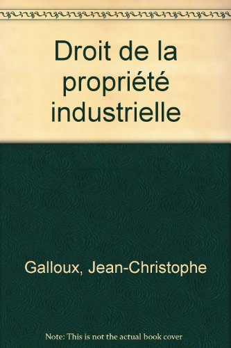 droit de la propriété industrielle