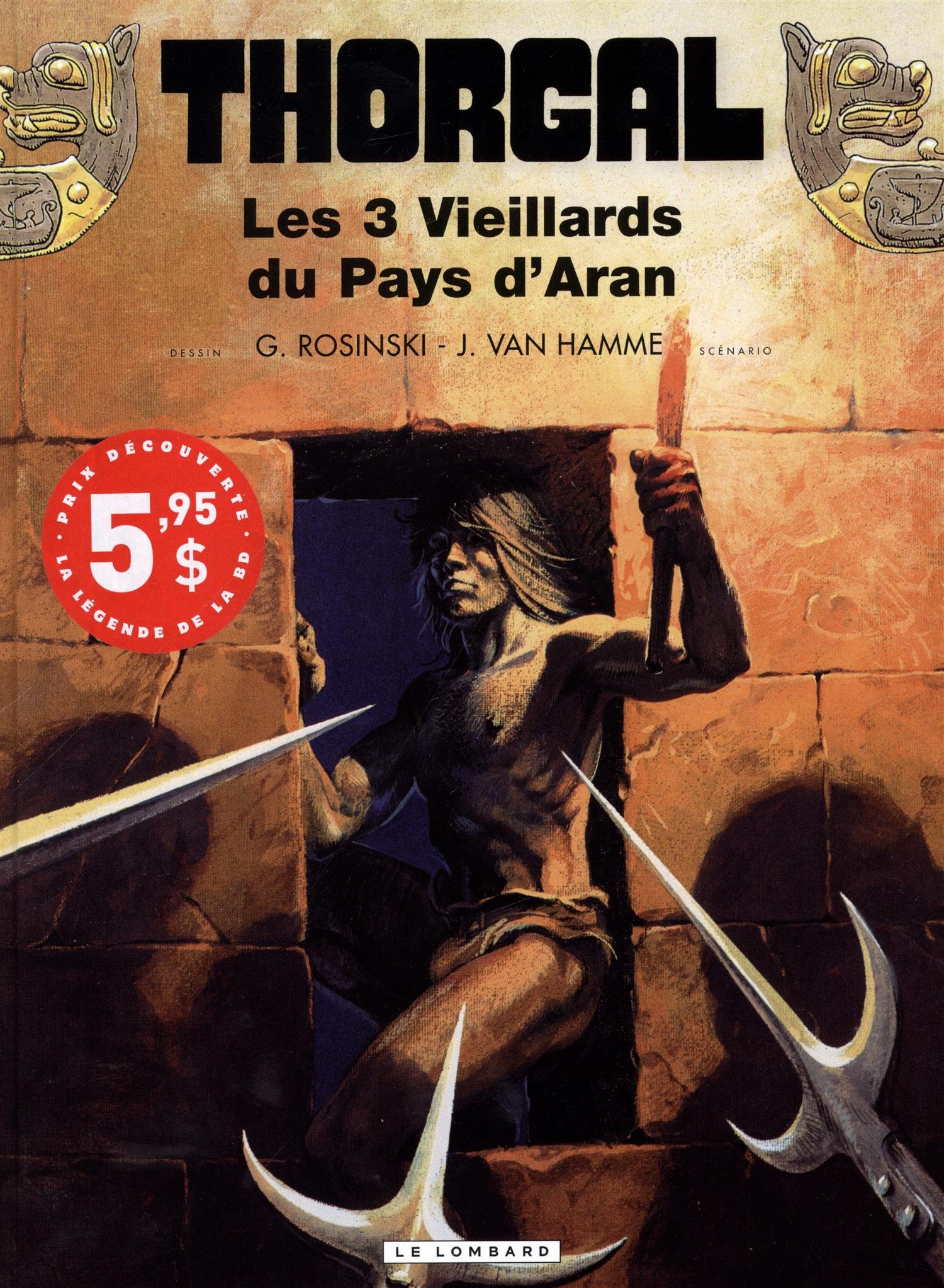 Thorgal - tome 3 - Les trois vieillards du Pays d'Aran édition spéciale 3 euros